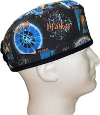 Def Leppard Scrub Hat Chemo Cap