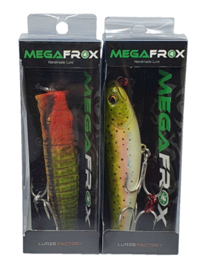 2 Lures Spinning LURES FACTORY Caiman Popper Sushi - 21g - 10cm - No. 2 - FG518