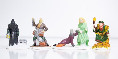 DEPARTMENT 56 Christmas In The City ''Christmas Carol Spirits'' Figure Set w/ Box