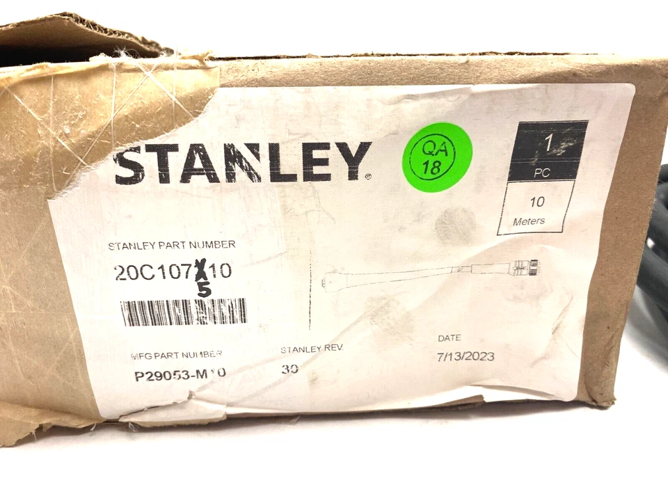 Stanley 20C107510 Rev. Cable de extensión de tuerca de mermelada de alta resistencia C de 10 m de longitud Foto 3 de 4