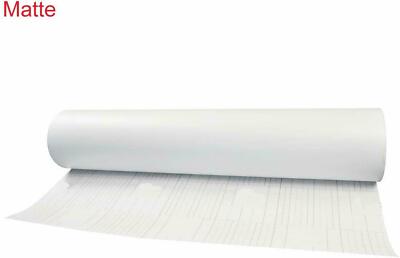 Matte Cold Matte Cold Laminating Film 1102x25In Laminating Roll Film with Self ...
