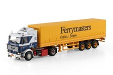 WSI 1:50 J. van Klooster scania 2 series 4x2 curtainside trailer tekno brand new