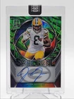 JOSH JACOBS 2024 SPECTRA SPECTRAL AUTOGRAPH NEON GREEN AUTO /35 Q6633