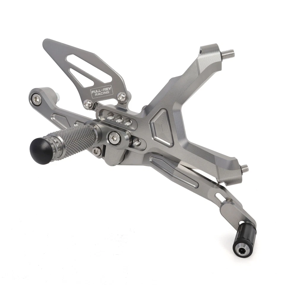Motorcycle Rearset Footrest Foot Pegs For BMW S1000RR 2019-2024 GRAY - Image 4 of 4
