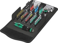 Wera Kraftform Kompakt 100 Schraubwerkzeug-Set 52-Teilig Bits Und Handhalter