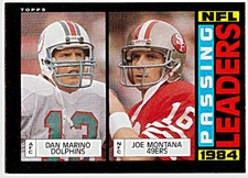 Click to enlarge Dan Marino / Joe Montana