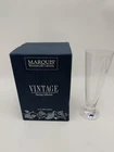 New Waterford Crystal Marquis Vintage Pilsner Beer 9 3/8” Glasses 16 oz Set Of 4