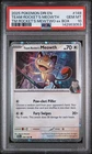 2025 POKEMON DESTINED RIVALS TEAM ROCKET'S MEWTWO EX TEAM ROCKET'S MEOWTH PSA 10