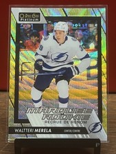 2023-24 O-Pee-Chee Platinum Neon Yellow Surge Waltteri Merela #282 Rookie RC