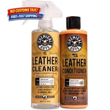 Leather Cleaner Conditioner Kit for Cars Home, 2 x 16 oz