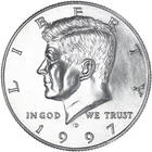 1997 D Kennedy Half Dollar Uncirculated from Mint Set