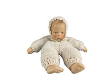 Sammler Puppe Porzellan Puppe 18 cm. Top Zust...