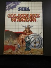 Golden Axe Warrior (Sega Master, 1990) - CIB MINT UPC Sticker Variant