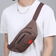 Men Women Fanny Pack Belt waist Bag Cross body Sling Shoulder Travel Sport Pouch