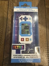 MyArcade DGUNL-7083 Pixel Pocket Tetris Mini Portable Gaming System Factory Seal