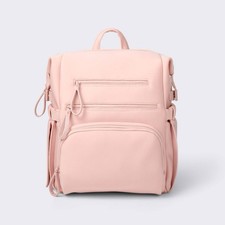Boxy Diaper Backpack - Pink - Cloud Island