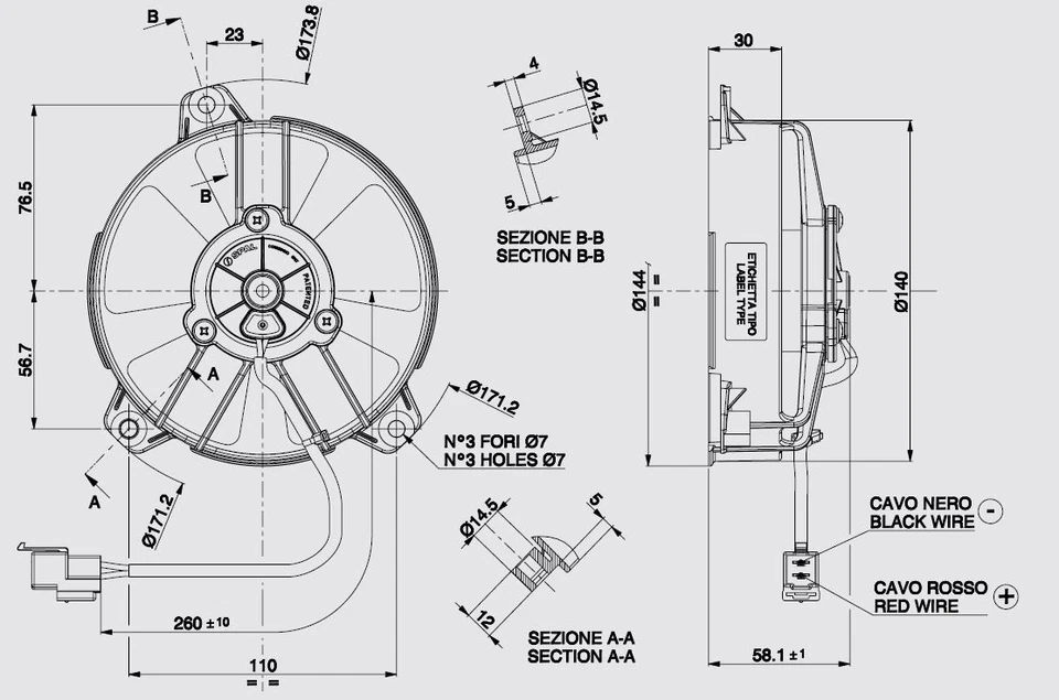 Enfriador de aceite Earl's UltraPro FP219ERL con paquete de ventilador - 19 filas - Enfriador estrecho Foto 2 de 4