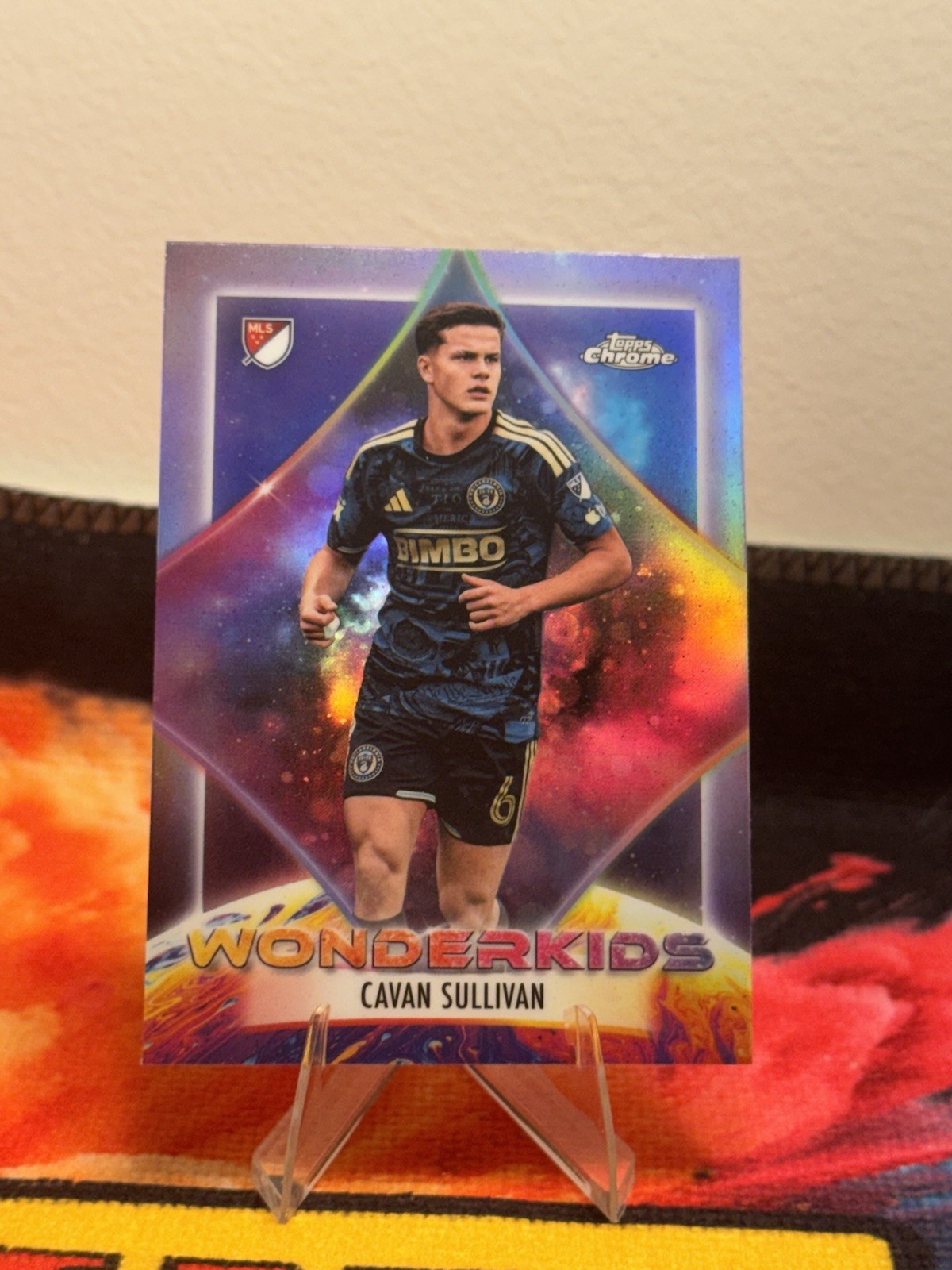 Topps Chrome MLS Wonderkids Cavan Sullivan WK-13 Philadelphia Union 2026