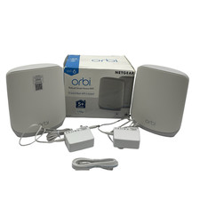 NETGEAR Orbi Whole Home Tri-Band WiFi 6 Mesh Network System - RBK752P U8280 VK