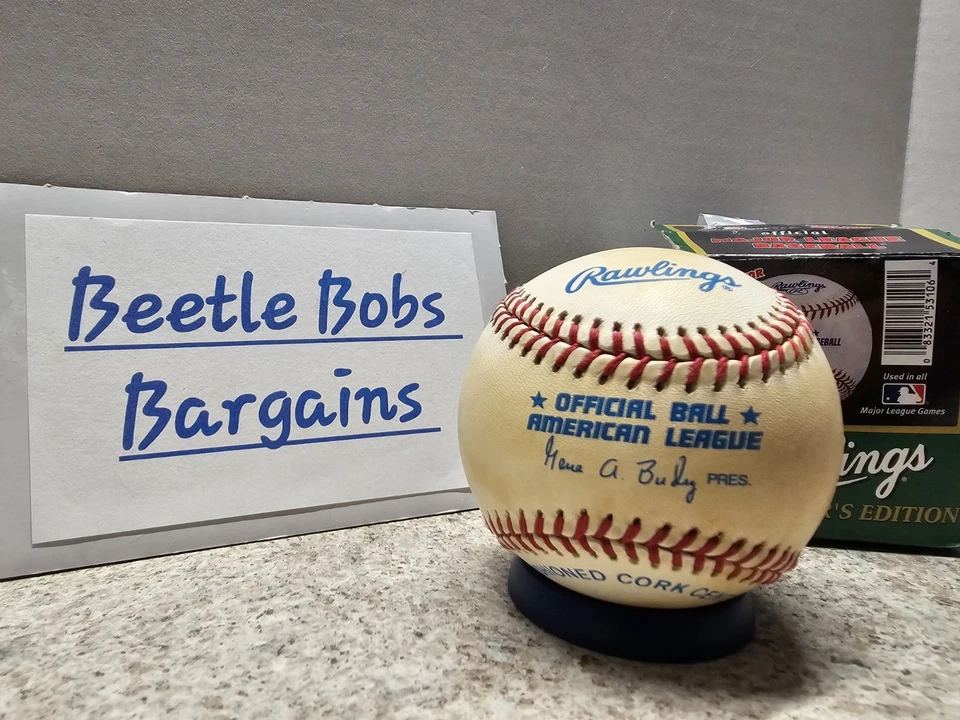 Ron Coomer Minnesota Twins MLB Autographed Rawlings Baseball No COA - Image 2 of 4