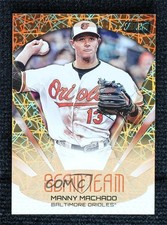 2014 Topps Stadium Club Beam Team Gold Foil Manny Machado #BT-13 0d44