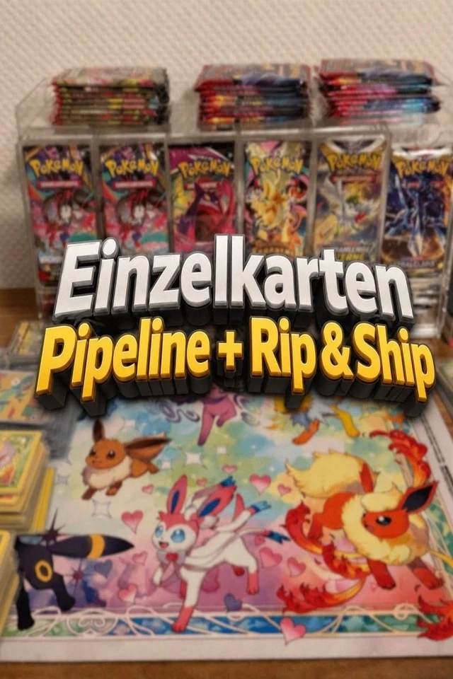 Einzelkarten Pipeline + Slabs - Danach Allerlei - Kommt rein ...