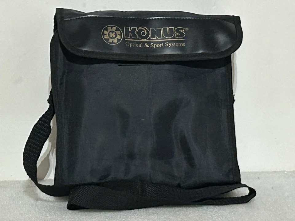 Vintage Konus Binoculars Giant Zoom 8X24X50 Sport Green With Pouch Firm Plastic - Image 2 of 4