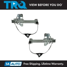 TRQ Rear Power Window Regulators Pair Set NEW for 95-97 Lincoln Town Car