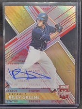 2019 Panini Elite Extra Edition Baseball Riley Green Rookie Auto 20/25 #5