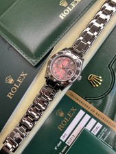 Rolex Lady-Datejust Pearlmaster Tahitian Mother of Pearl (2008 Box & Papers)