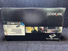 Genuine Lexmark X748H1CG Cyan High Yield Return X748 Cartridge