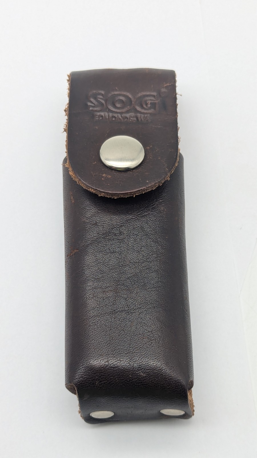  SOG T52 Power Plier Mulitool Gold Tone PRE OWNED READ TiNi COAT USA HARD 2 FIND