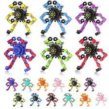 Transformable Fidget Spinners,18PCS Funny Sensory Fidget Toys for Kids