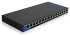 Linksys LGS116P-EU 16-Port Unmanaged - Desktop PoE+ Gigabit-Switch