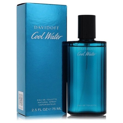 Davidoff Cool Water Eau de Toilette Spray 2.5 oz for Men