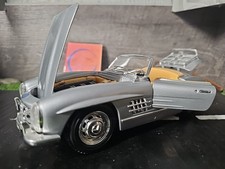 Vntg Bburago 1957 Mercedes Benz 300 SL 1:18 Scale Diecast Car NO BOX