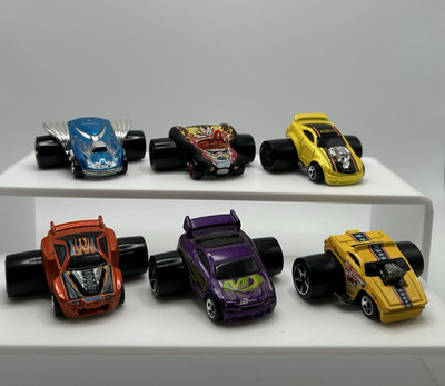 Hot Wheels Loose lot of 6, Fatbax's all different, 2003 & 2004 models, Nice! 03
