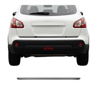 Kofferraumleiste Heckleiste FüR Nissan Qashqai J11 2014-2021 Edelstahl Dunkel