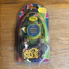 1999 G watch Austin Powers yeah baby Alarm Sounds Animation Carded Unopened