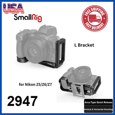 SmallRig Quick Release L Plate Nikon Z5 Z6 Z7 Z6II Z7II Camera ArcaSwiss Bracket