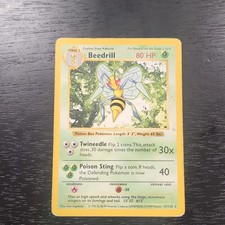 Beedrill 17/102 Base Set Unlimited Rare Regular 80 HP English WOTC 1999 on eBay