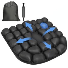 Upgrade Inflatable Pressure Seat Cushion, Comfortable 3D Travel Seat Cushion ...