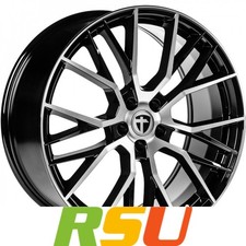 Tomason TN23 black diamond polished 8.5x20" ET33 LK5 112 ML 66.6 Alufelgen 20...