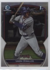 2023 Bowman Draft Chrome Refractor Sabin Ceballos #BDC-110 19ju