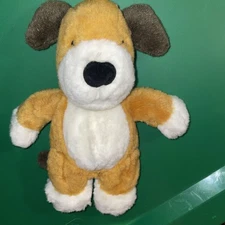 Prestige Kipper The Dog 8" Plush Beanie Stuffed Animal Toy 1998 Vintage