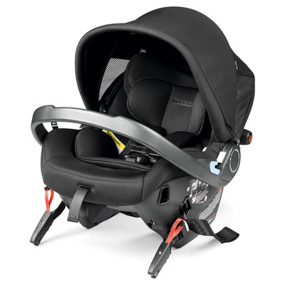 Primo Viaggio Urban Mobility-Baseless Infant Car Seat with Latch-True Black