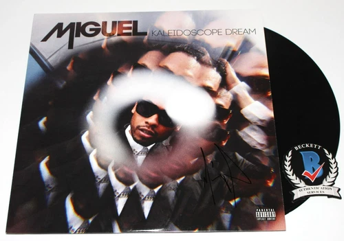 MIGUEL PIMENTEL SIGNED KALEIDOSCOPE DREAM ALBUM VINYL RECORD BECKETT COA