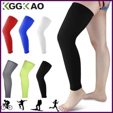 1Pcs Compression Leg Sleeve Full Length Leg Sleeve Sports Cycling Leg Sleeves