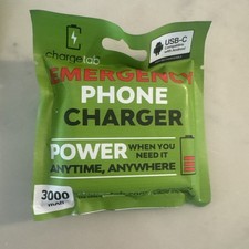 chargetab Emergency Phone Charger USB-C Pre-c...