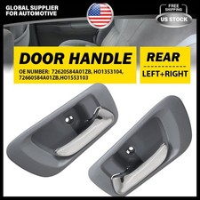 1/2SET Rear Inner Door Handle For 1998-02 Hon...